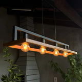 Lustre Madeira Peroba Rosa De Demolicão Pendente Luminaria 127/220v Preto